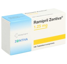 RAMIPRIL Zentiva cpr 1.25 mg 100 pce