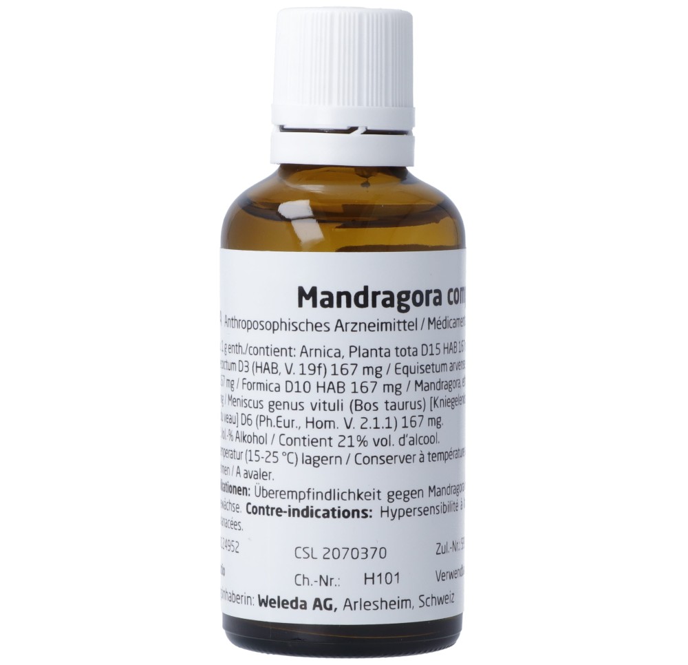 WELEDA mandragora comp dil 50 ml