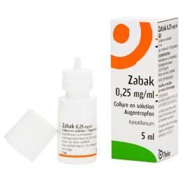 ZABAK gtt opht 0.25 mg/ml fl 5 ml
