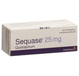 SEQUASE cpr pell 25 mg 60 pce
