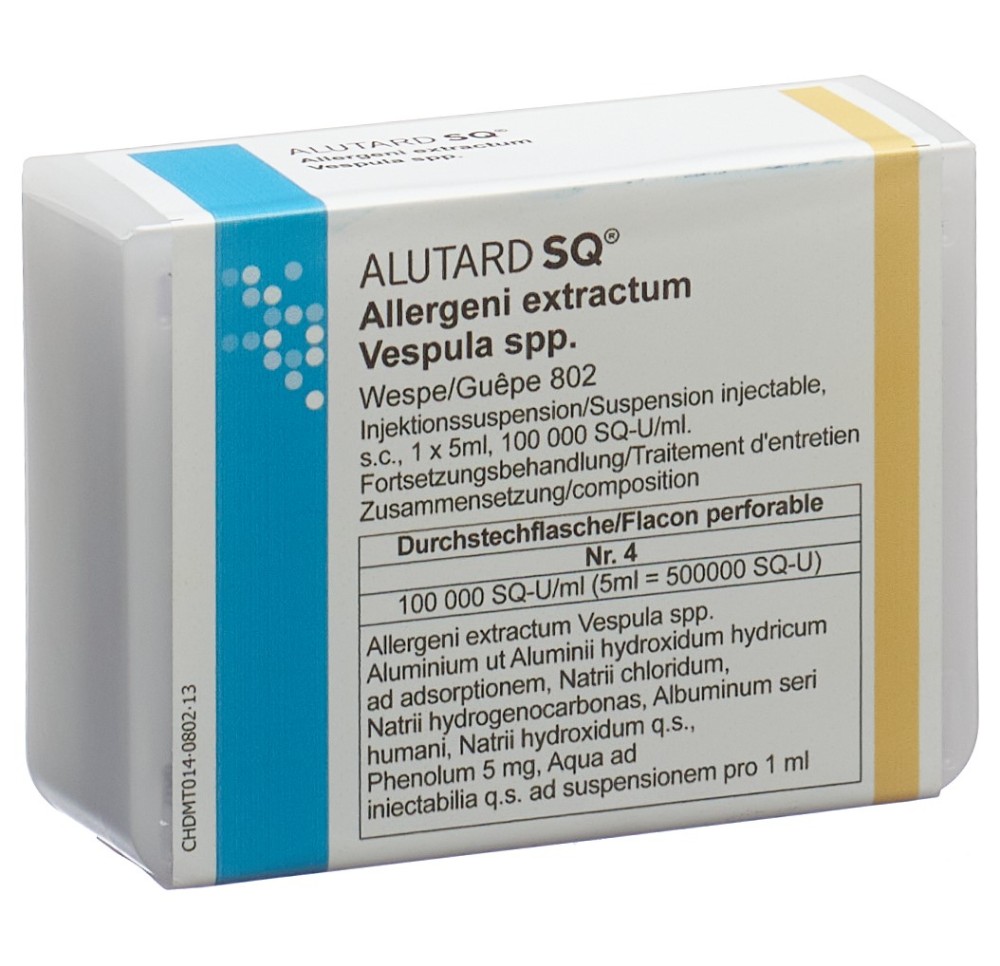 ALUTARD SQ-U vespula spp trait entretien 5 ml ALUTARD SQ-U vespula spp trait entretien 5 ml