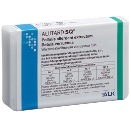 ALUTARD SQ betula verrucosa trait dép 4 x 5 ml
