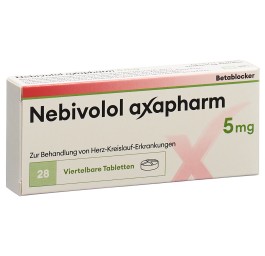 NEBIVOLOL axapharm cpr 5 mg 28 pce