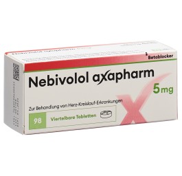 NEBIVOLOL axapharm cpr 5 mg 98 pce