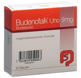 BUDENOFALK Uno gran 9 mg sach 20 pce