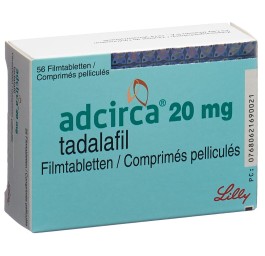 ADCIRCA cpr pell 20 mg 56 pce