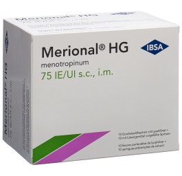 MERIONAL HG 75 UI c solv ser pré 10 pce