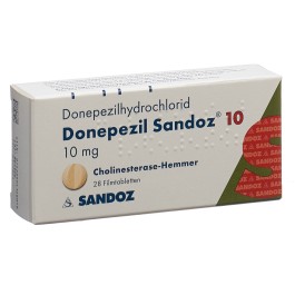 DONEPEZIL Sandoz cpr pell 10 mg 28 pce
