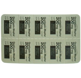 QUETIAPIN Mepha cpr pell 200 mg 100 pce