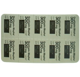 QUETIAPIN Mepha cpr pell 300 mg 100 pce