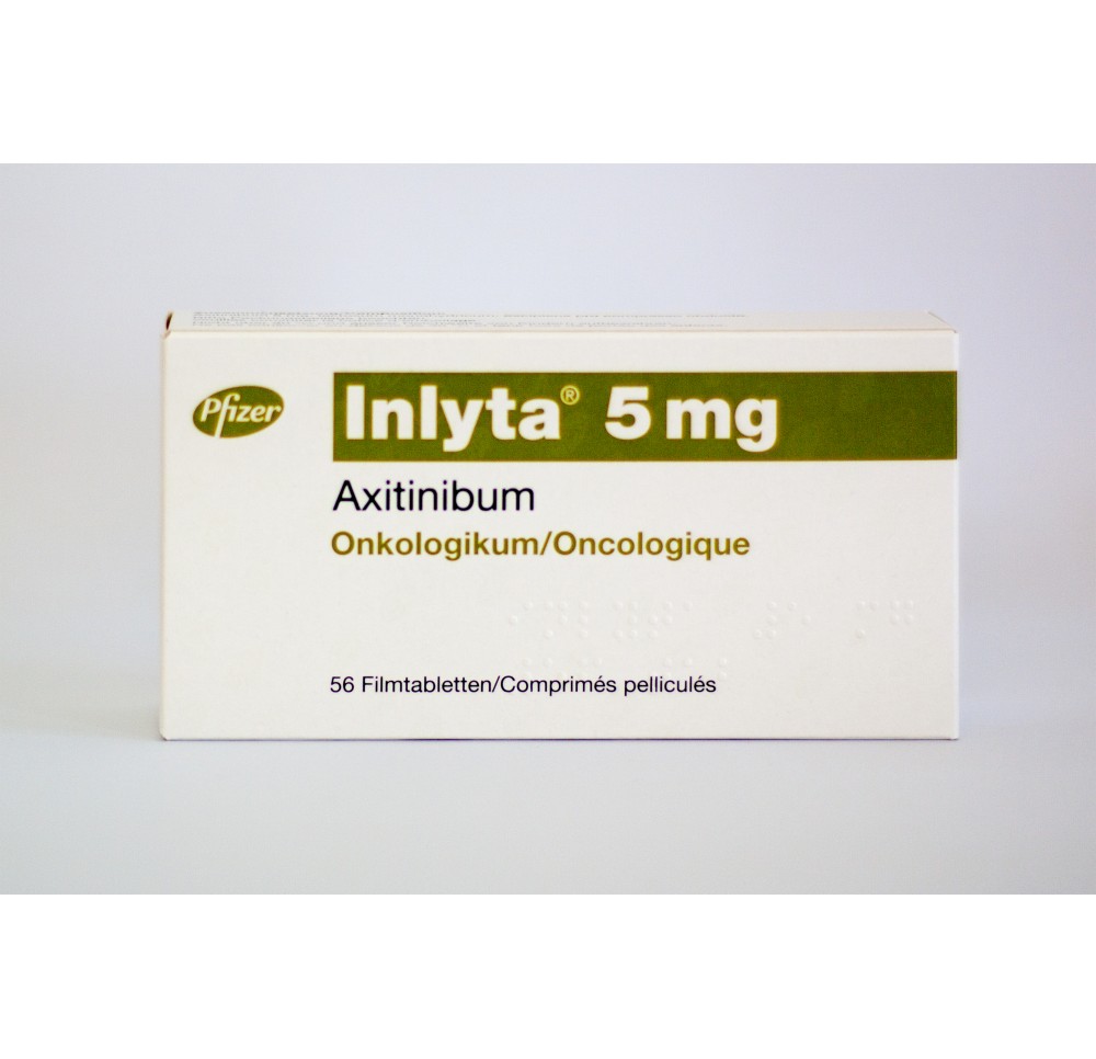 INLYTA cpr pell 5 mg 56 pce INLYTA cpr pell 5 mg 56 pce