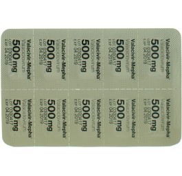 VALACIVIR Mepha cpr pell 500 mg 30 pce