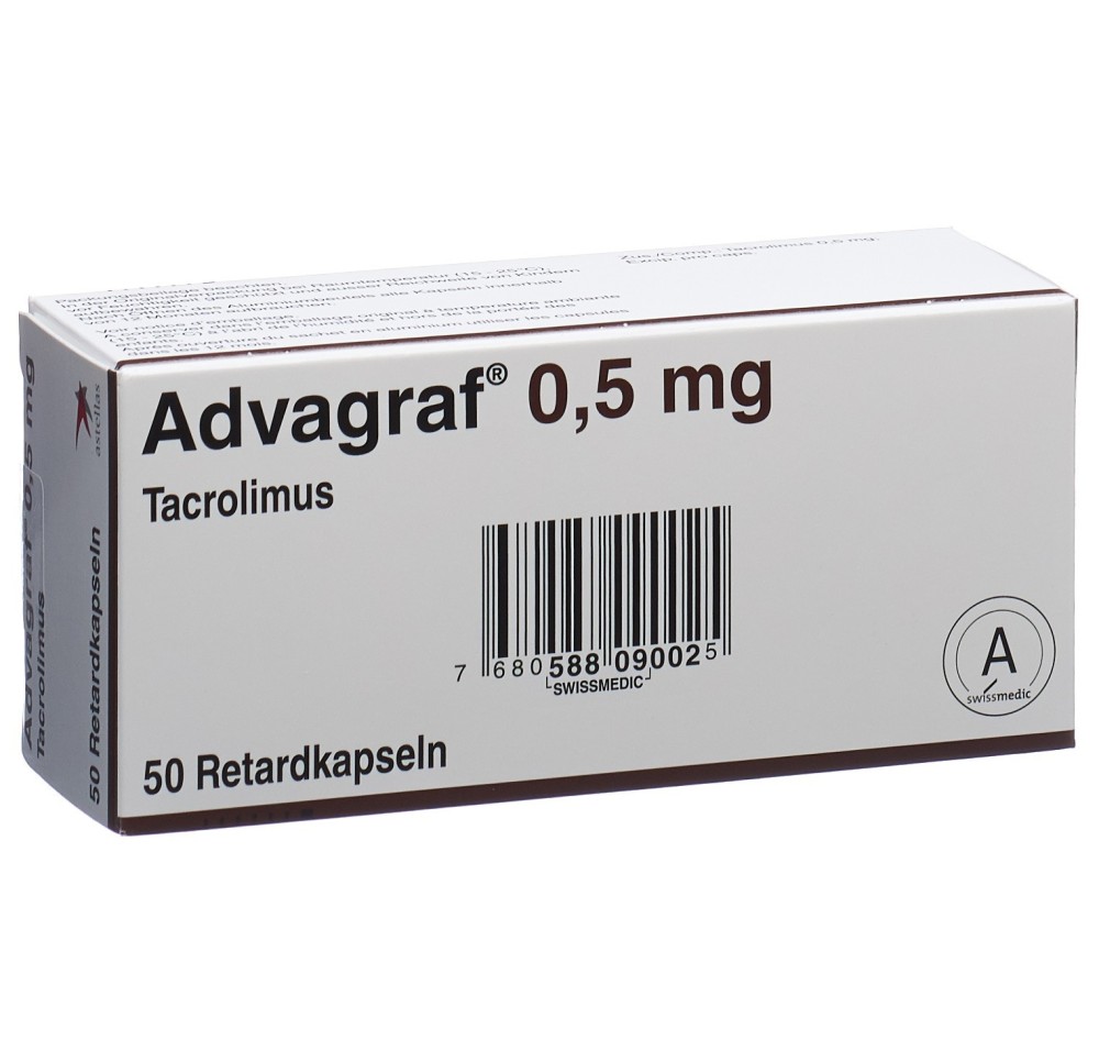 ADVAGRAF caps ret 0.5 mg 50 pce
