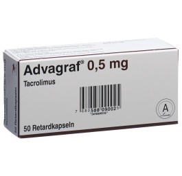 ADVAGRAF caps ret 0.5 mg 50 pce