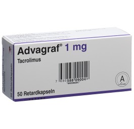 ADVAGRAF caps ret 1 mg 50 pce