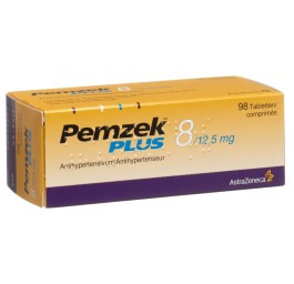 PEMZEK PLUS cpr 8/12.5 mg 98 pce