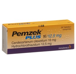 PEMZEK PLUS cpr 16/12.5 mg 28 pce