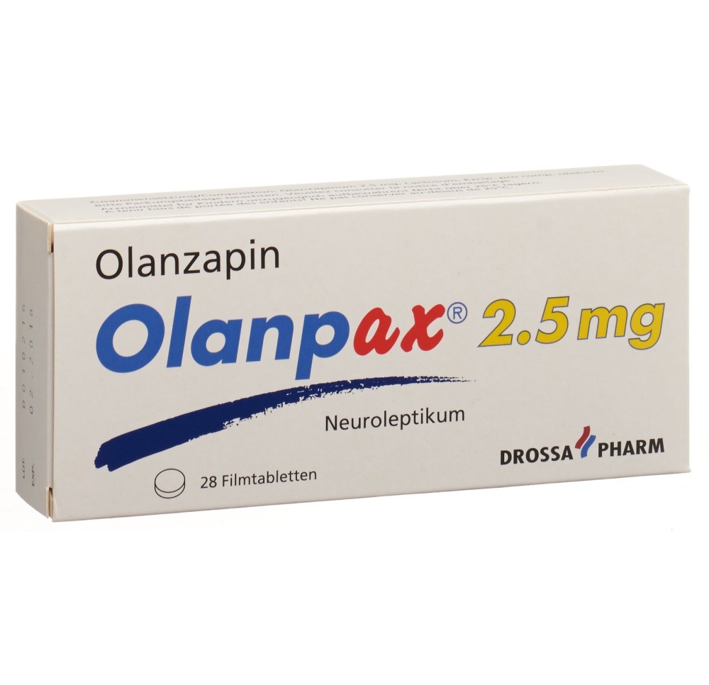 OLANPAX cpr pell 2.5 mg 28 pce OLANPAX cpr pell 2.5 mg 28 pce