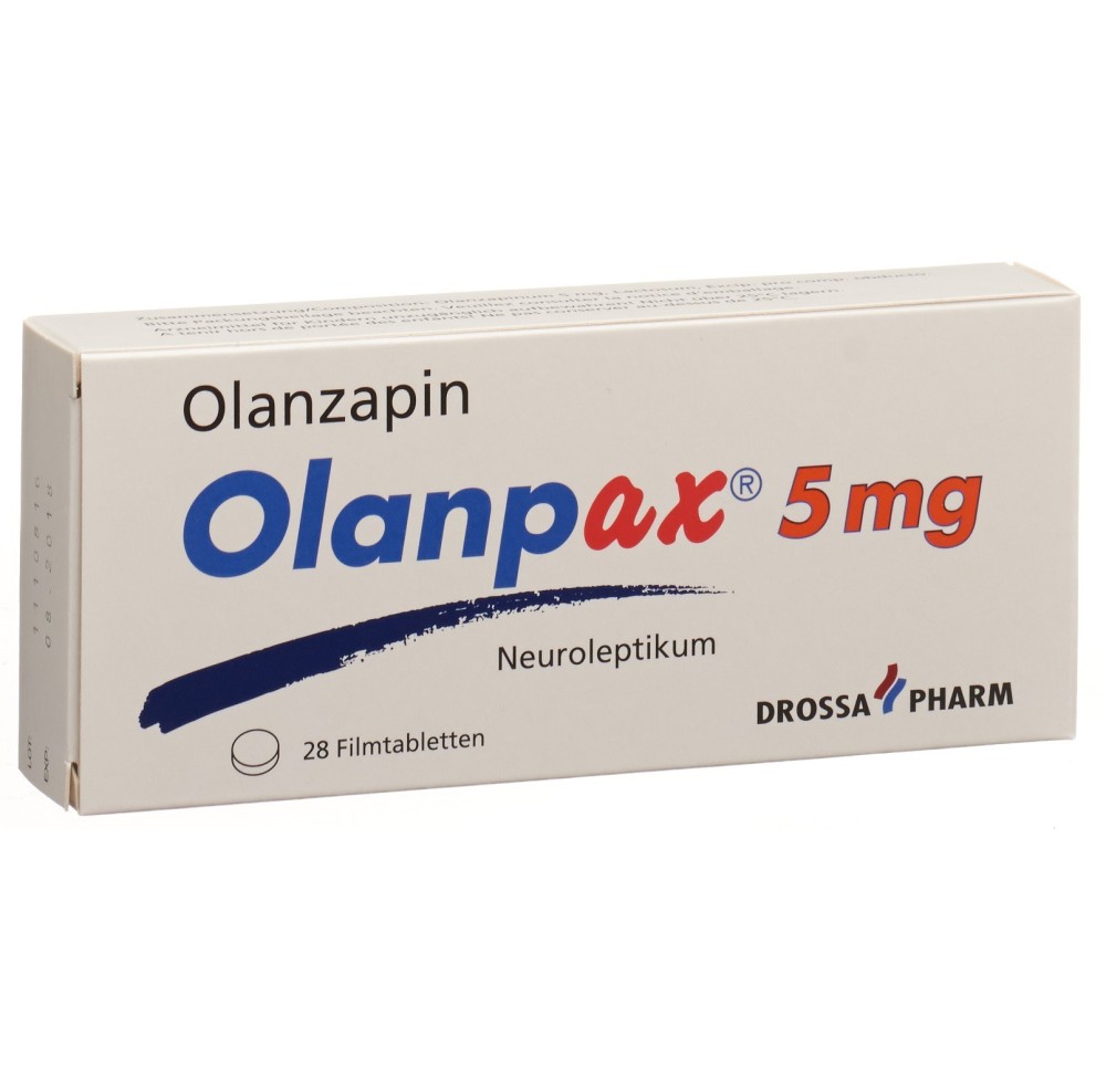 OLANPAX cpr pell 5 mg 28 pce OLANPAX cpr pell 5 mg 28 pce