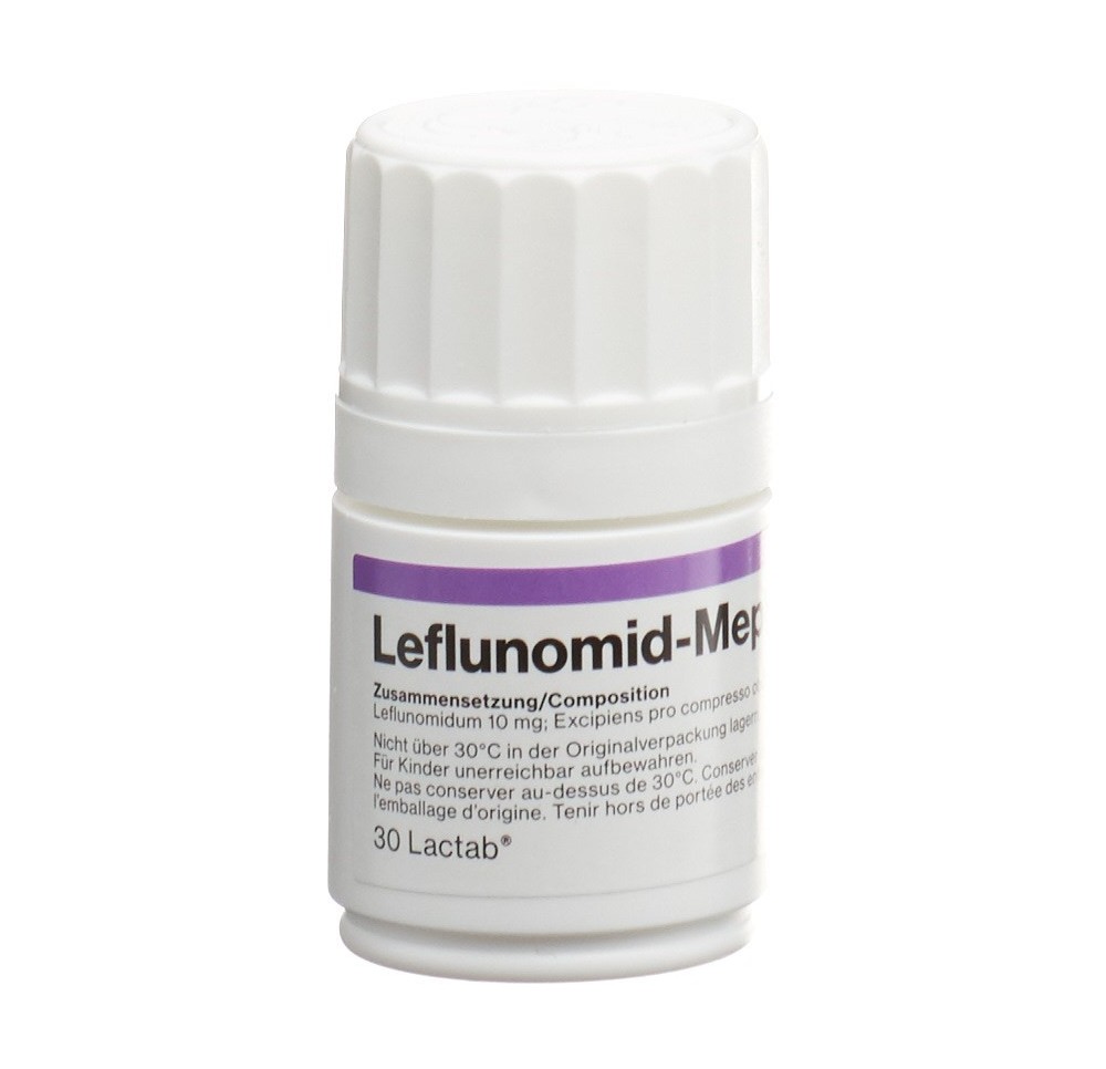 LEFLUNOMID Mepha Lactab 10 mg bte 100 pce