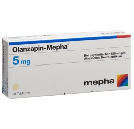 OLANZAPIN Mepha cpr 5 mg 28 pce