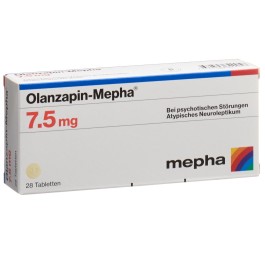 OLANZAPIN Mepha cpr 7.5 mg 28 pce