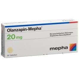 OLANZAPIN Mepha cpr 20 mg 28 pce