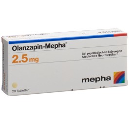 OLANZAPIN Mepha cpr 2.5 mg 28 pce