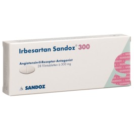 IRBESARTAN Sandoz cpr pell 300 mg 28 pce