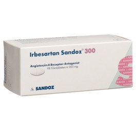 IRBESARTAN Sandoz cpr pell 300 mg 98 pce