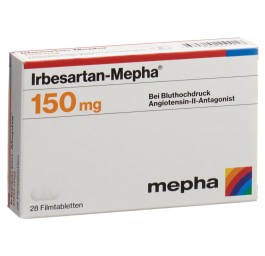 IRBESARTAN Mepha cpr pell 150 mg 28 pce