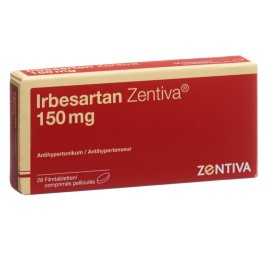 IRBESARTAN Zentiva cpr pell 150 mg 28 pce