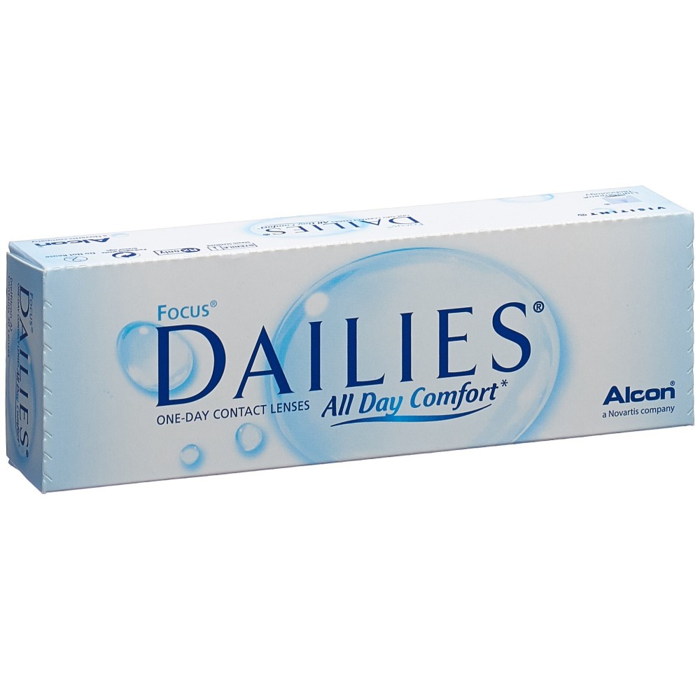 FOCUS DAILIES all day comfort jour -4.00dpt 30 pce