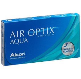 AIR OPTIX aqua lentille mensuelle -1.50dpt 6 pce