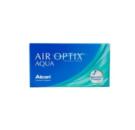 AIR OPTIX aqua lentille mensuelle -2.50dpt 6 pce