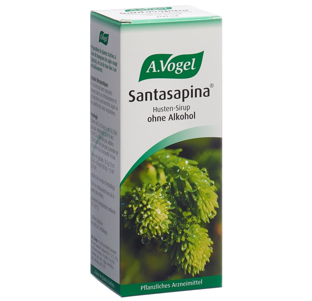 VOGEL Santasapina sirop toux sans alcool fl 200 ml VOGEL Santasapina sirop toux sans alcool fl 200 ml