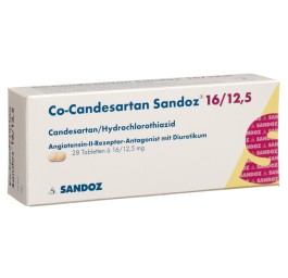 CO-CANDESARTAN Sandoz cpr 16/12.5 mg 28 pce