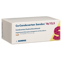 CO-CANDESARTAN Sandoz cpr 16/12.5 mg 98 pce