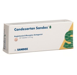 CANDESARTAN Sandoz cpr 8 mg 28 pce