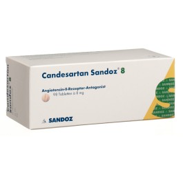 CANDESARTAN Sandoz cpr 8 mg 98 pce