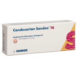 CANDESARTAN Sandoz cpr 16 mg 28 pce