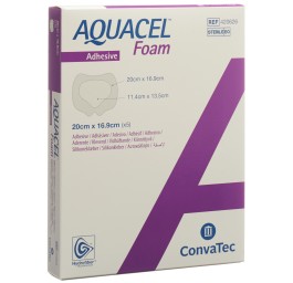 AQUACEL FOAM adhésif 20x16.9cm sacral 5 pce