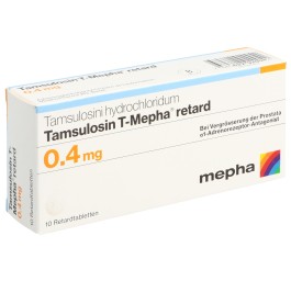 TAMSULOSIN T-Mepha retard cpr ret 0.4 mg 10 pce
