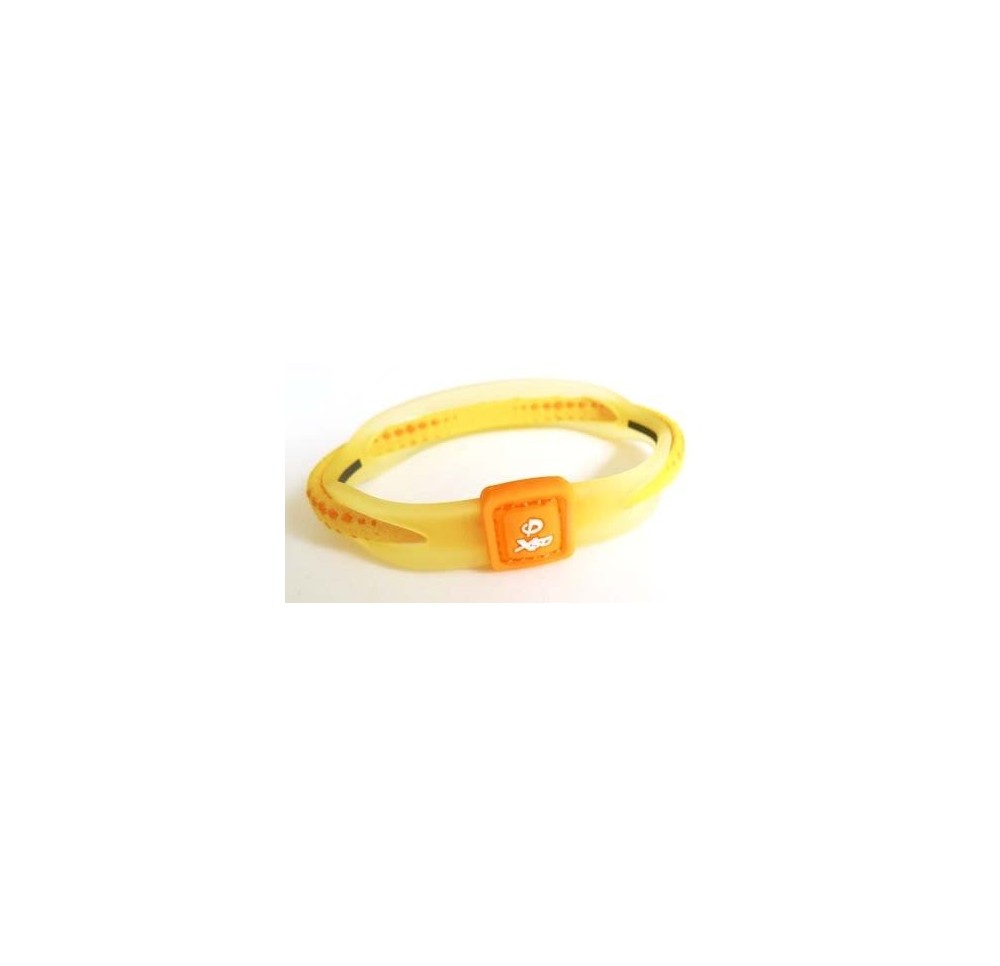 PHITEN sport bracelet X50 hybrid 17cm jaune