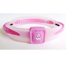 PHITEN sport bracelet X50 hybrid 17cm rose