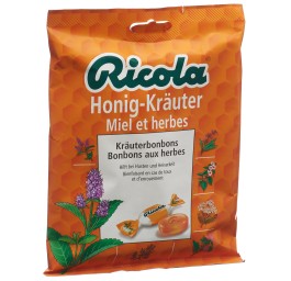 RICOLA miel et herbes bonbons sach 125 g