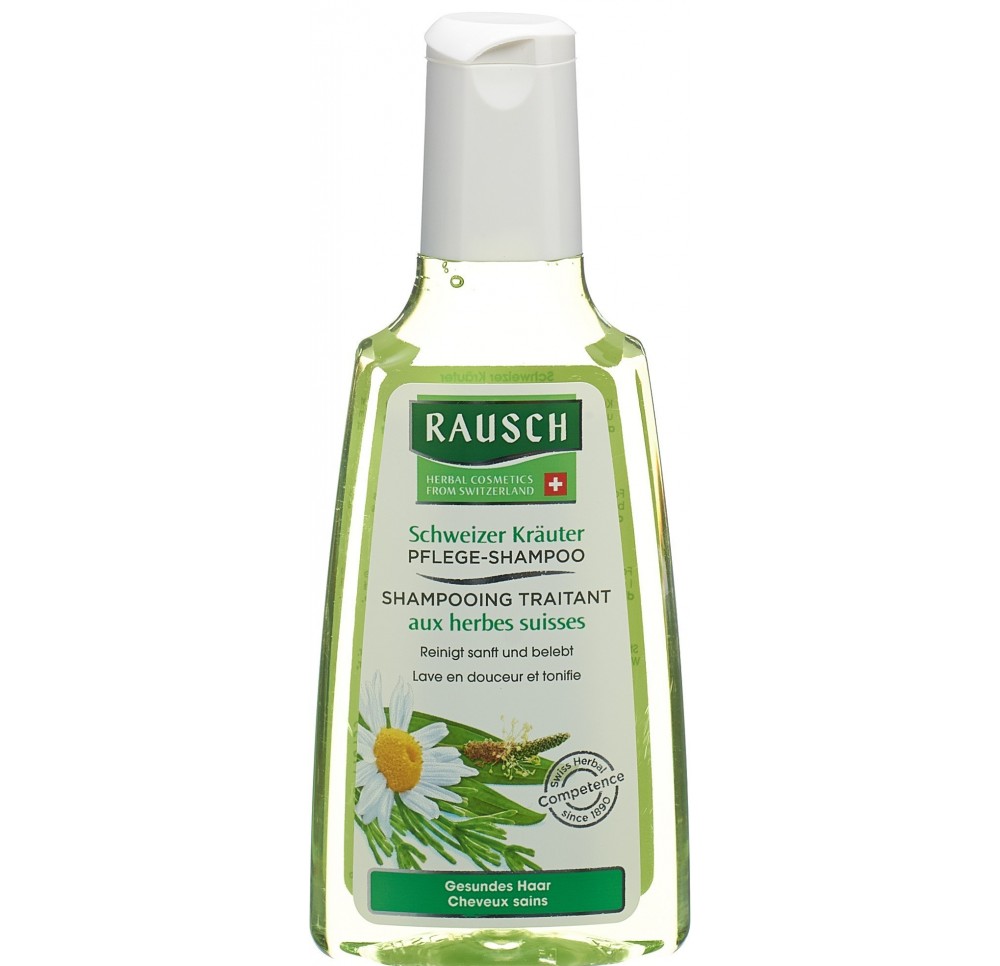 RAUSCH SHAMPOOING TRAITANT aux herbes suisse 200 ml