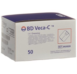 BD VECA-C pansement cathéter avec fenêtre 50 pce