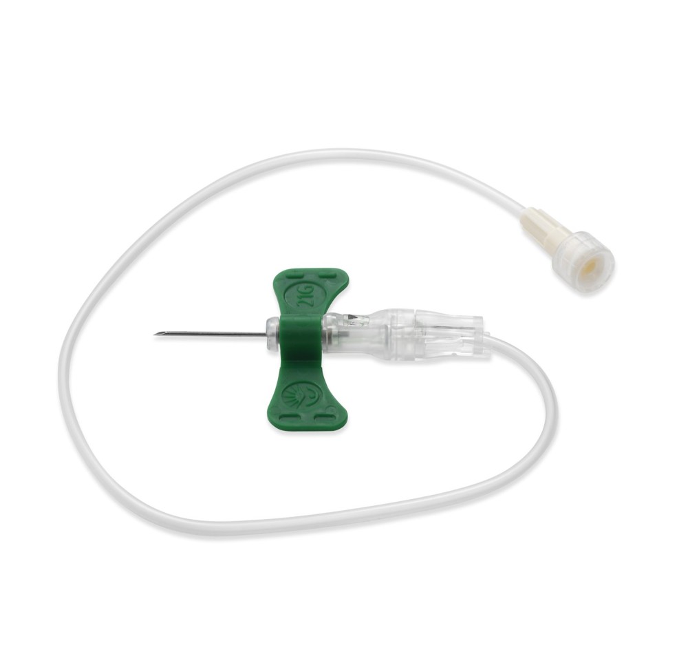 BD VACUTAINER Push Butt prise sang 21G 30cm 50 pce