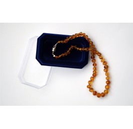 AMBERSTYLE ambre 32cm cognac cl mat ferm magn